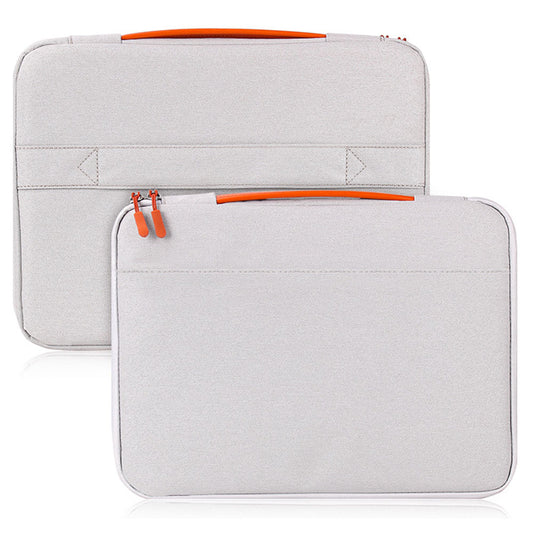 Uniqkart Universal Laptop Cover Bag for 13/14 Inches Laptop Anti-dust Cloth and Soft Fluffy Lining Notebook Sleeve - Light Grey