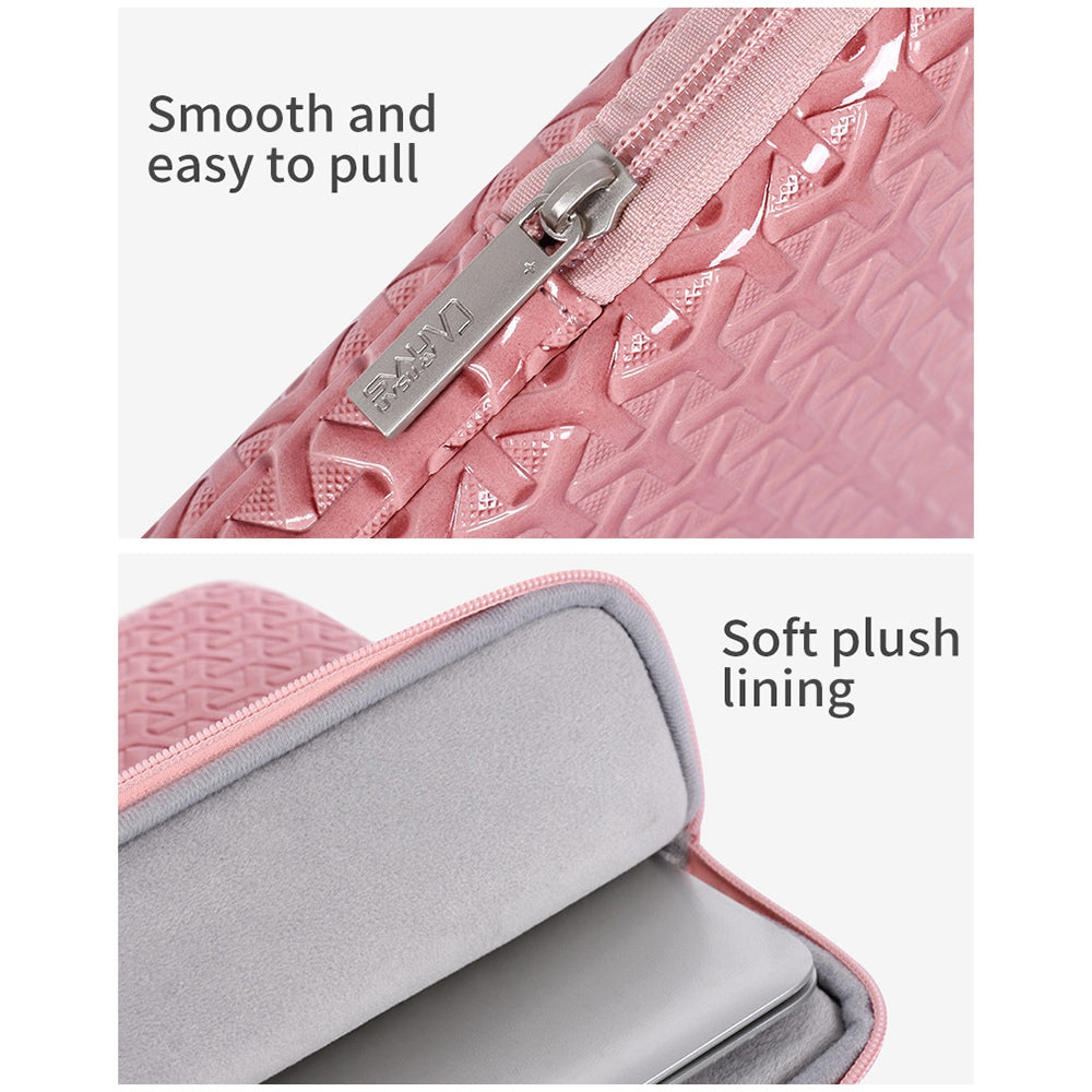 L30-03 13-inch Laptop Imprinted PU Leather Protective Sleeve Anti-scratch Notebook Carrying Case