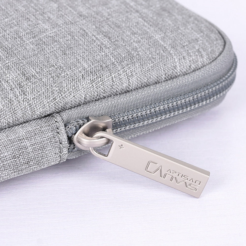 Canvasartisan L25-53 Shockproof Sleeve Bag for 12 inch Notebook Protector Scratch Resistant Business Style Laptops Carry Case - Navy Blue