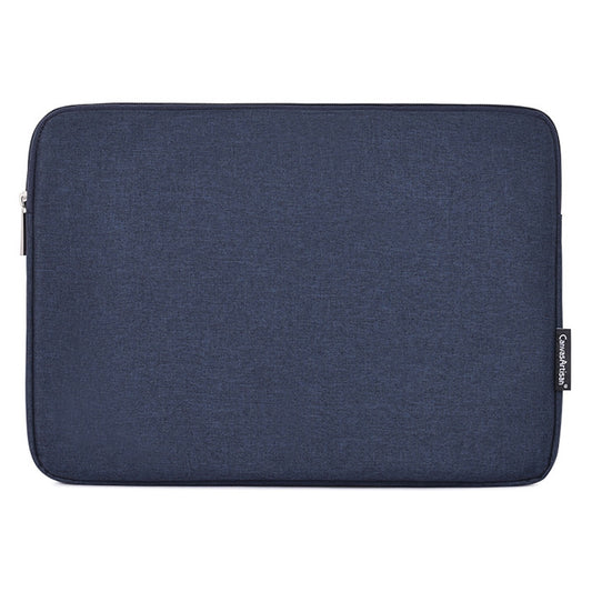 Canvasartisan L25-53 Anti-Scratch Sleeve Bag for 15 inch Laptops Carry Case Shockproof Notebook Zippered Storage Bag - Navy Blue