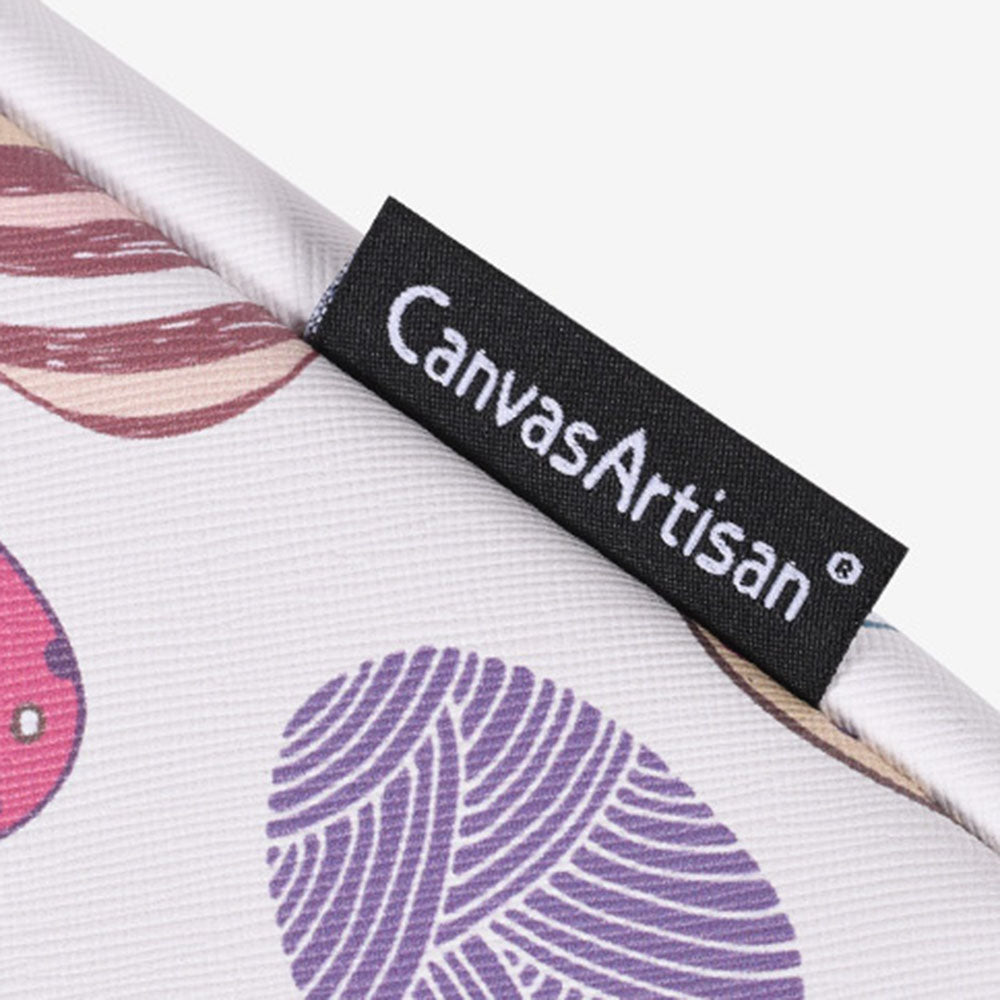 G52-01 Waterproof PU Leather + Soft Lining Patterned Laptop Protective Sleeve Bag for 11-inch Notebook