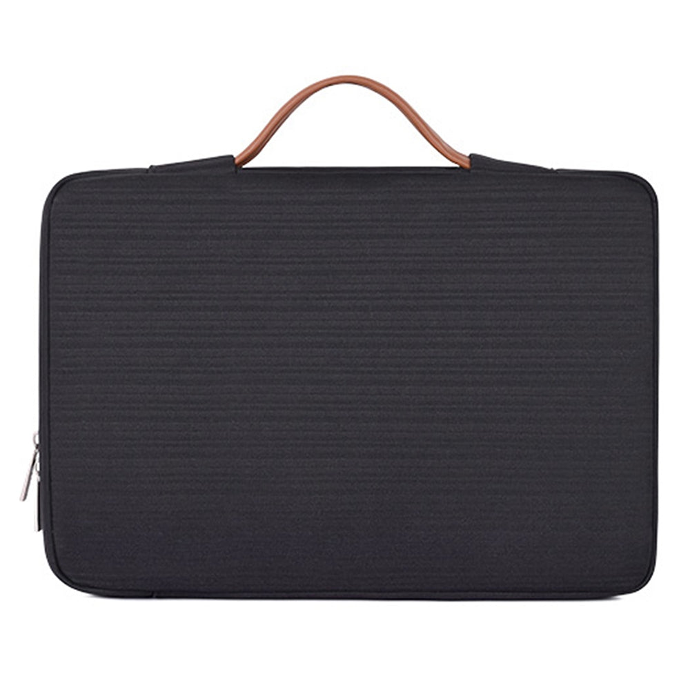 Canvasartian K28-05 13-inch Waterproof Laptop Protective Bag Notebook Handbag with Front Pocket - Grey