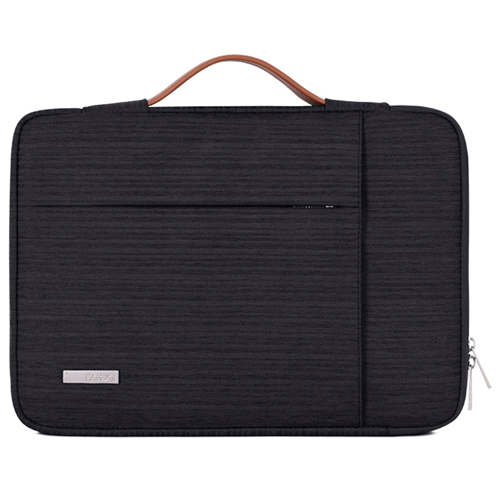 Canvasartian K28-20 Notebook Sleeve for 13-inch Laptop Zipper Case with Horizontal and Vertical Pockets - Black