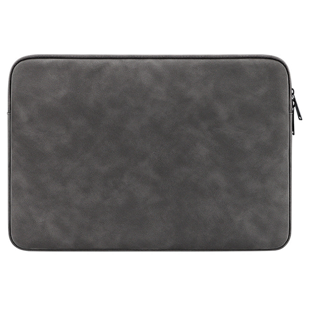 ND12 14.1-15.4 Inch Laptop Sleeve for MacBook Pro Soft Fluff  Lining Anti-scratch Notebook Protective Bag - Dark Grey
