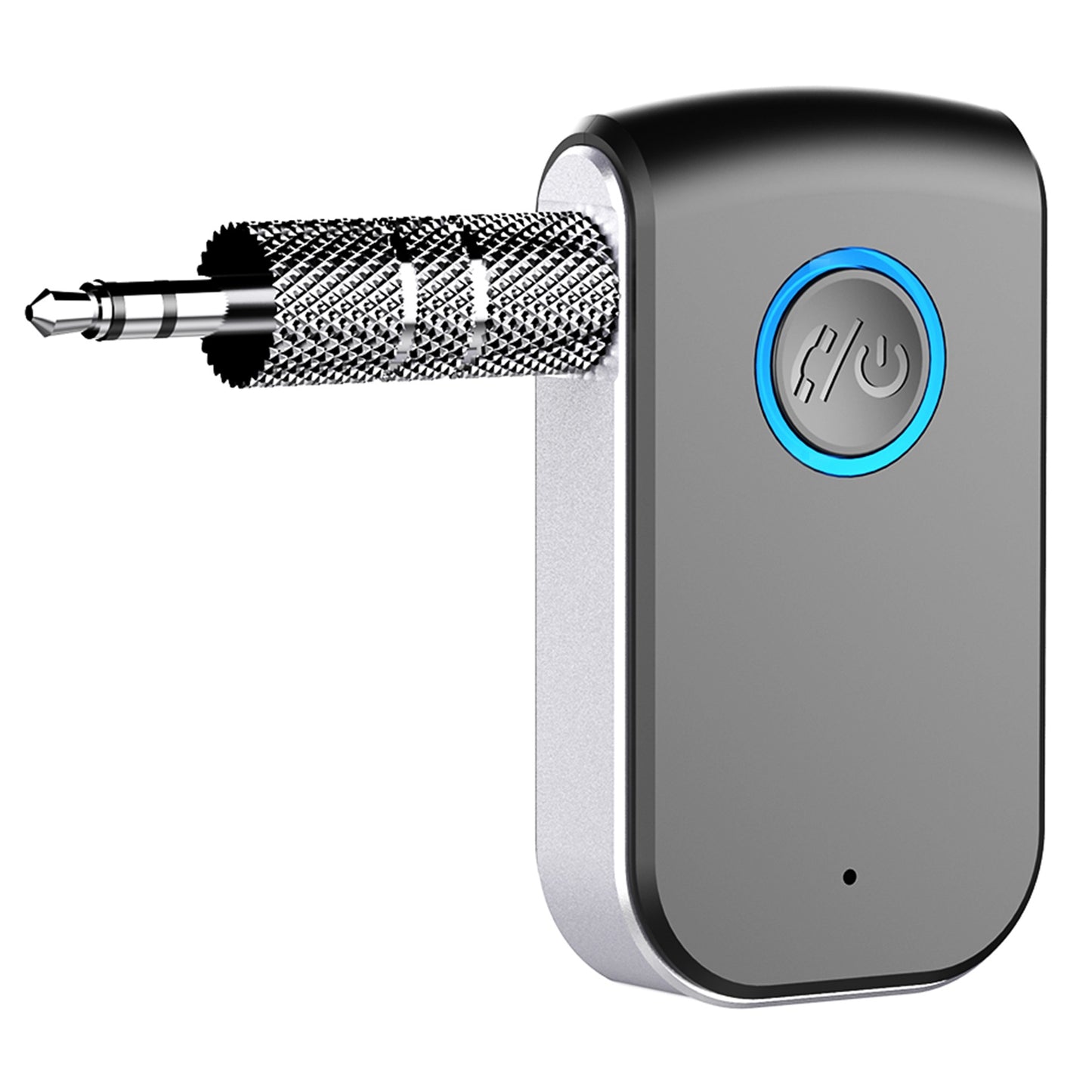 A16 In-Line Car Bluetooth Hands-Free Wireless Audio Receiver Upgrade Cordless Speaker Compatible with 3.5mm Audio Port Devices