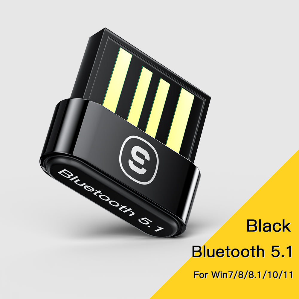 Essager USB Bluetooth 5.1 Adapter USB Bluetooth 5.1 Dongle - Balck
