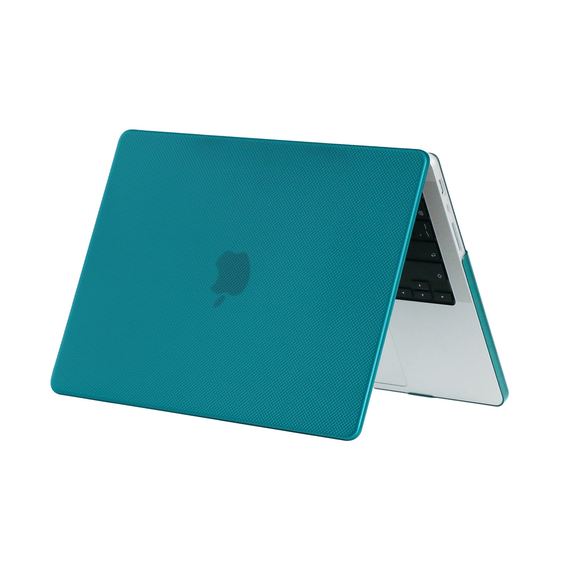 For MacBook Pro 14 inch (2021) A2442 Anti-Fingerprint Dot Texture Hard Laptop Cover Hardshell Case - Light Green