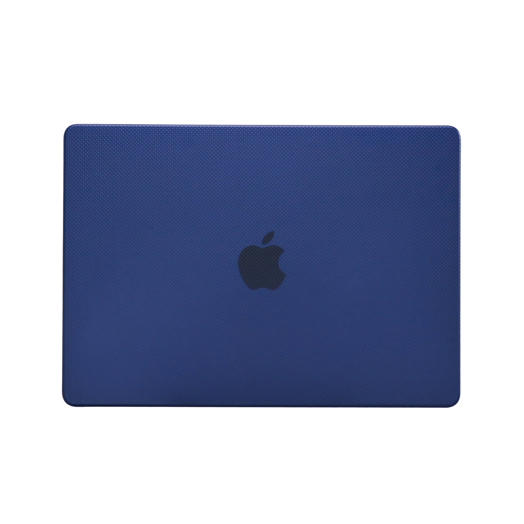 For MacBook Pro 14 inch (2021) A2442 Anti-Fingerprint Dot Texture Hard Laptop Cover Hardshell Case - Dark Blue