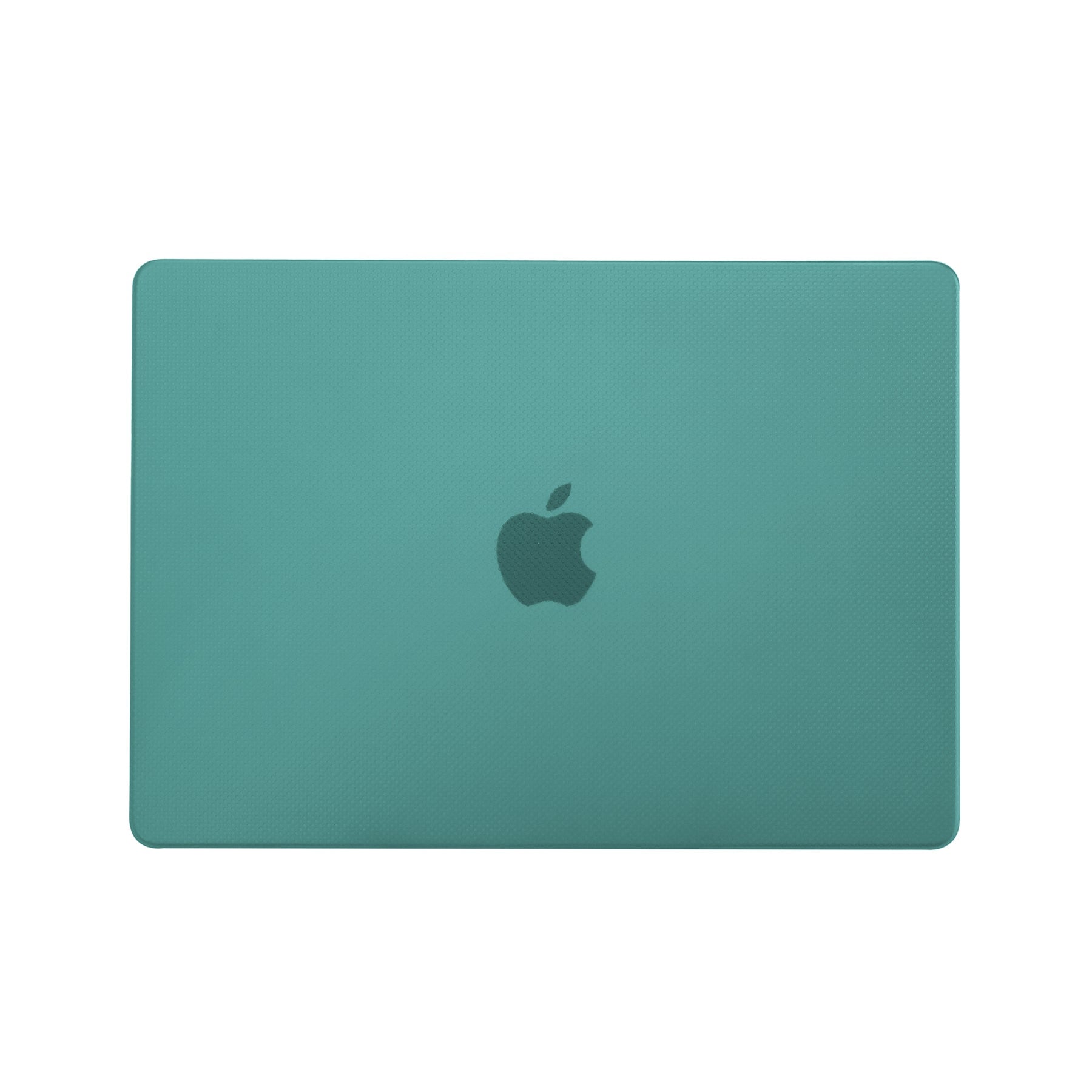 For MacBook Pro 14 inch (2021) A2442 Anti-Fingerprint Dot Texture Hard Laptop Cover Hardshell Case - Blackish Green