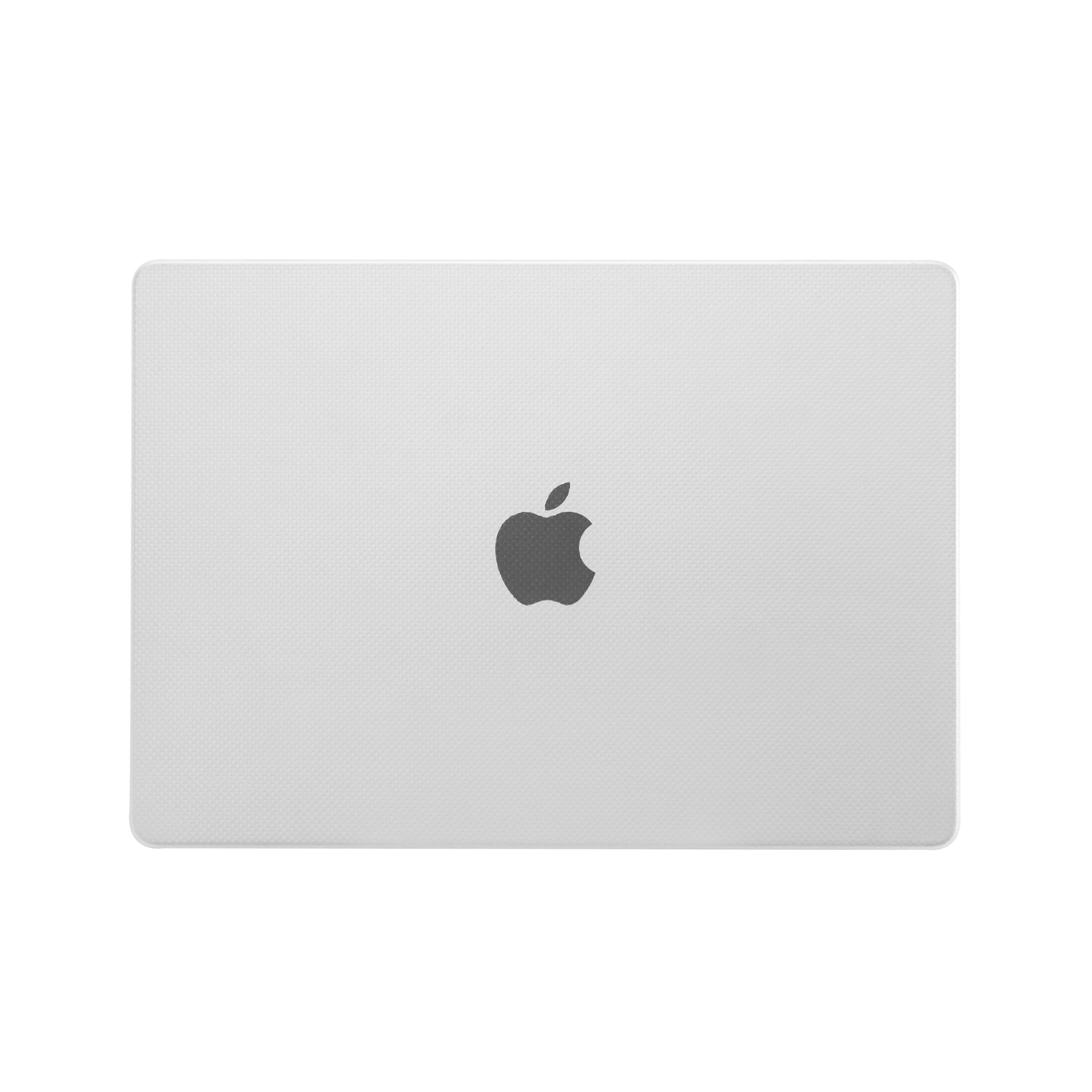 For MacBook Pro 14 inch (2021) A2442 Anti-Fingerprint Dot Texture Hard Laptop Cover Hardshell Case - White