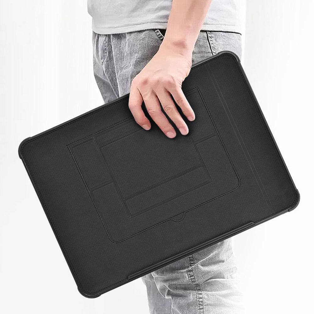 WIWU Defender Stand Case for MacBook Air 13 inch with Retina Display (2020)/Air 13 inch (2020)/Pro 13 inch (2020) Drop-proof Laptop Sleeve Bag Carrying Case