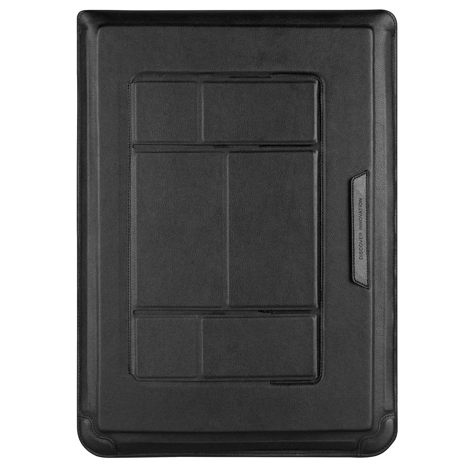 NILLKIN Versatile Plus 15.6 - 16.1-inch Laptop Sleeve Multifunctional Litchi Texture PU Leather Cooling Stand Notebook Bag with Mouse Pad Function - Black
