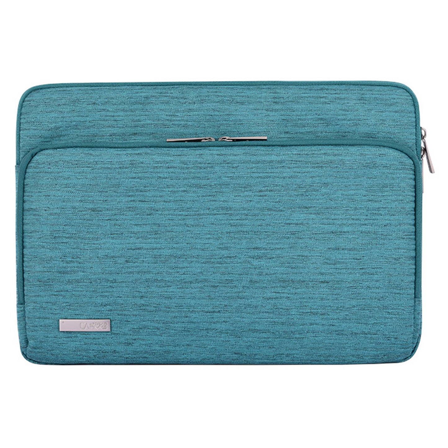 Canvasartisan L28-21 Protective Sleeve for 14-inch Laptop Shockproof Zipper Notebook Carrying Bag - Light Green