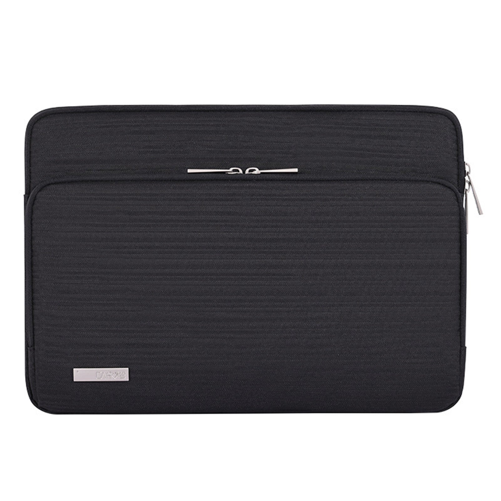 Canvasartian L28-21 Protective Sleeve for 14-inch Laptop Shockproof Zipper Notebook Carrying Bag - Black