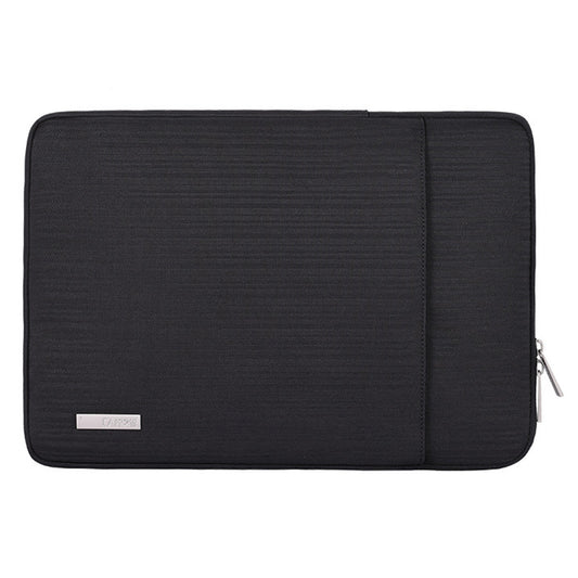 Canvasartisan L28-19 13-inch Laptop Sleeve Bag Business Style Notebook Protective Cover (Vertical Type) - Black
