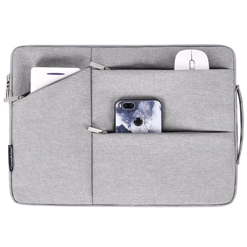 Canvasartisan L25-58 15-inch Laptop Protective Sleeve Notebook PC Handbag Carrying Bag - Navy Blue