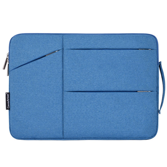 Canvasartisan L25-58 14-inch Laptop Bag Soft Liner Zipper Protective Sleeve Notebook Handbag Carrying Case - Blue