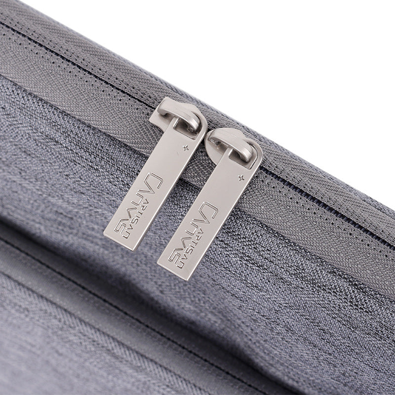 Canvasartisan L28-21 Business Style 12-inch Notebook Carrying Bag Waterproof Laptop Protective Sleeve - Light Green