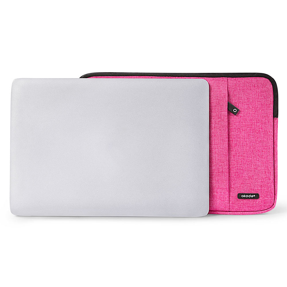 OKADE T40 15.6inch Laptop Tablet Protective Sleeve Business Style Notebook Carrying Bag - Black