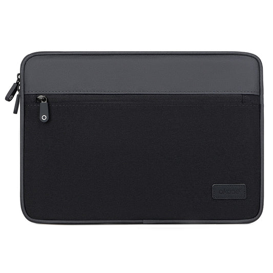 Uniqkart T61 Portable Storage Pouch for 14-14.6inch Laptop Bag Shockproof Air Cushion Lining Carrying Bag - Black