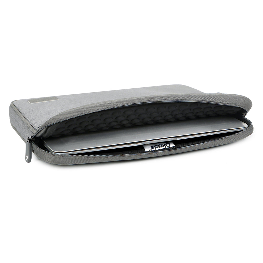 Uniqkart T61 Portable Storage Pouch for 14-14.6inch Laptop Bag Shockproof Air Cushion Lining Carrying Bag - Black