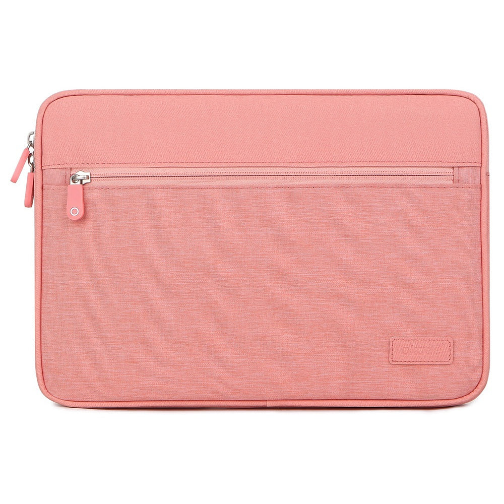 Uniqkart T61 Portable Storage Pouch for 14-14.6inch Laptop Bag Shockproof Air Cushion Lining Carrying Bag - Pink