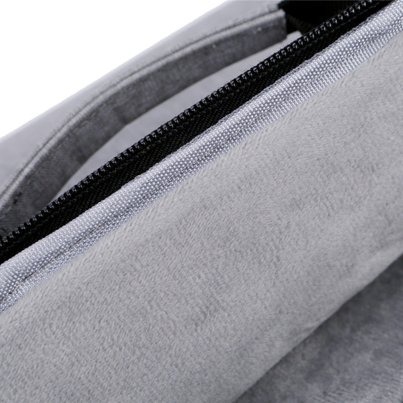 OKADE B022 Minimalist Laptop Handbag for 14inch Notebook Soft Lining Carrying Bag (with Shoulder Strap) - Pink