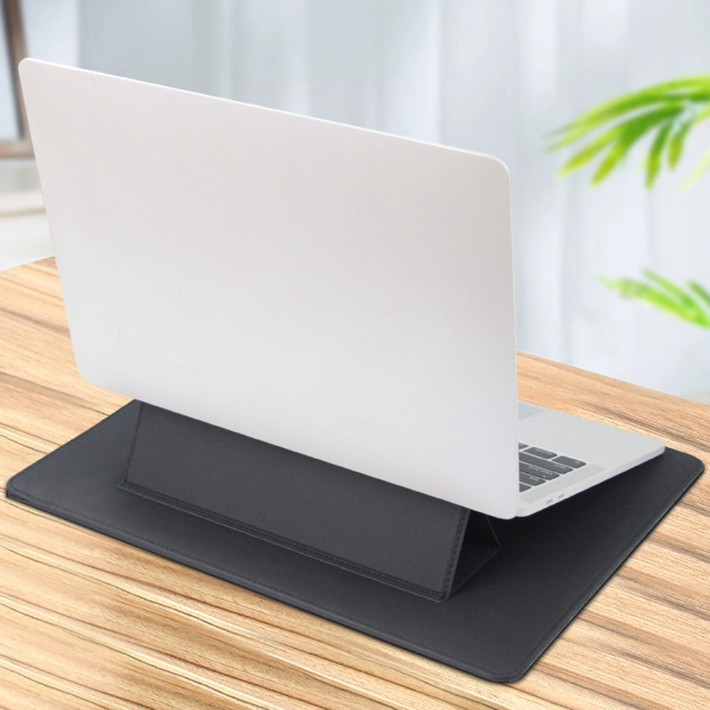 14inch Notebook Computer Ultra-thin Sleeve Shockproof Anti-scratch Laptop Case with Magnetic Holder Stand