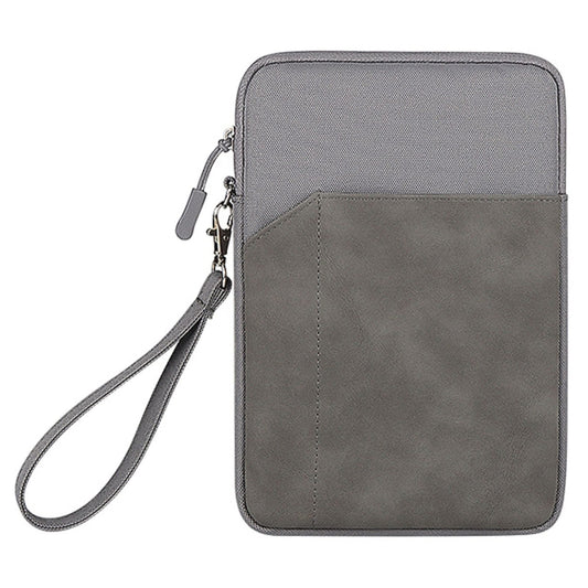 Uniqkart HWL7018 Zippered Carry Case for iPad 9.7-11 inch Scratch-Proof Tablets Sleeve Bag with Strap - Grey