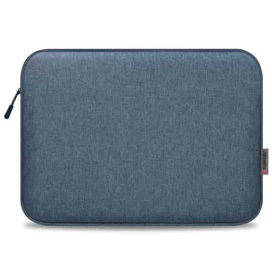 Haweel HWL7016 For Macbook Pro 15 inch (2016) / (2018-2019)  /  16 inch (2022) Shockproof Zippered Sleeve Bag Scratch Resistant Carry Case (40.5 x 29.5cm, 15-16.7 inch) - Blue