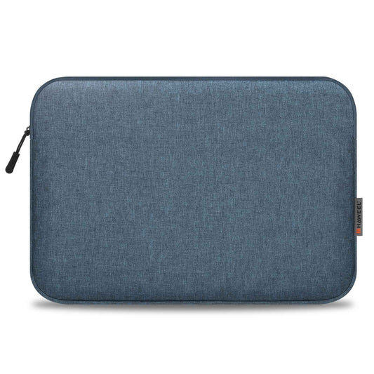 Haweel HWL7014 For MacBook 12-inch with Retina Display(2015) / MacBook Air 13 inch (2022) / (2020) / (2018) Anti-Scratch Carrying Case Protective Sleeve Bag (34 x 25cm, 12.5-13.5 inch) - Blue