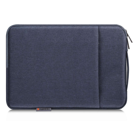 Haweel HWL7021 For 15-16.7 inch Macbook Pro 15 inch (2016) / (2018-2019)  /  16 inch (2022) Slim Carrying Case Shockproof Laptop Sleeve Bag with Handle - Blue
