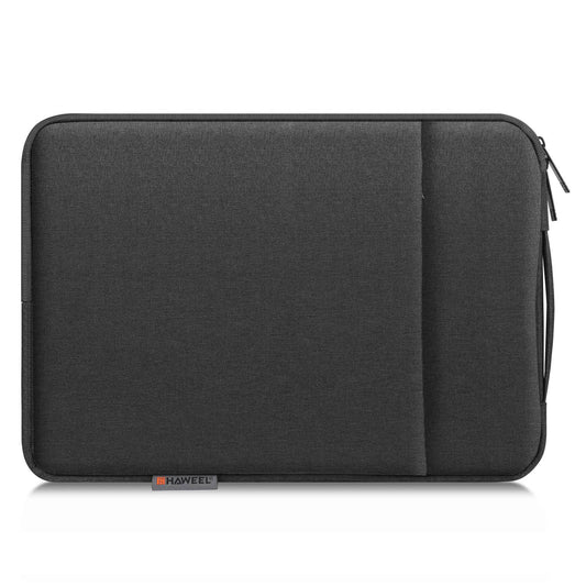 Haweel HWL7019 For 12.5-13.5 inch MacBook 12-inch with Retina Display(2015) / MacBook Air 13 inch (2022) / (2020) / (2018) Anti-Scratch Carrying Case Protective Sleeve Bag with Handle - Black