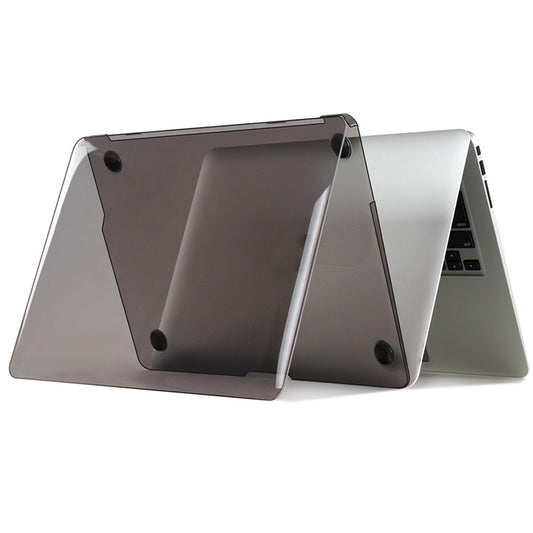 Wiwu Laptop Case for MacBook Pro 14 inch (2021) A2442, Matte Finish PC + TPU Anti-scratch Notebook Protective Cover - Transparent Black