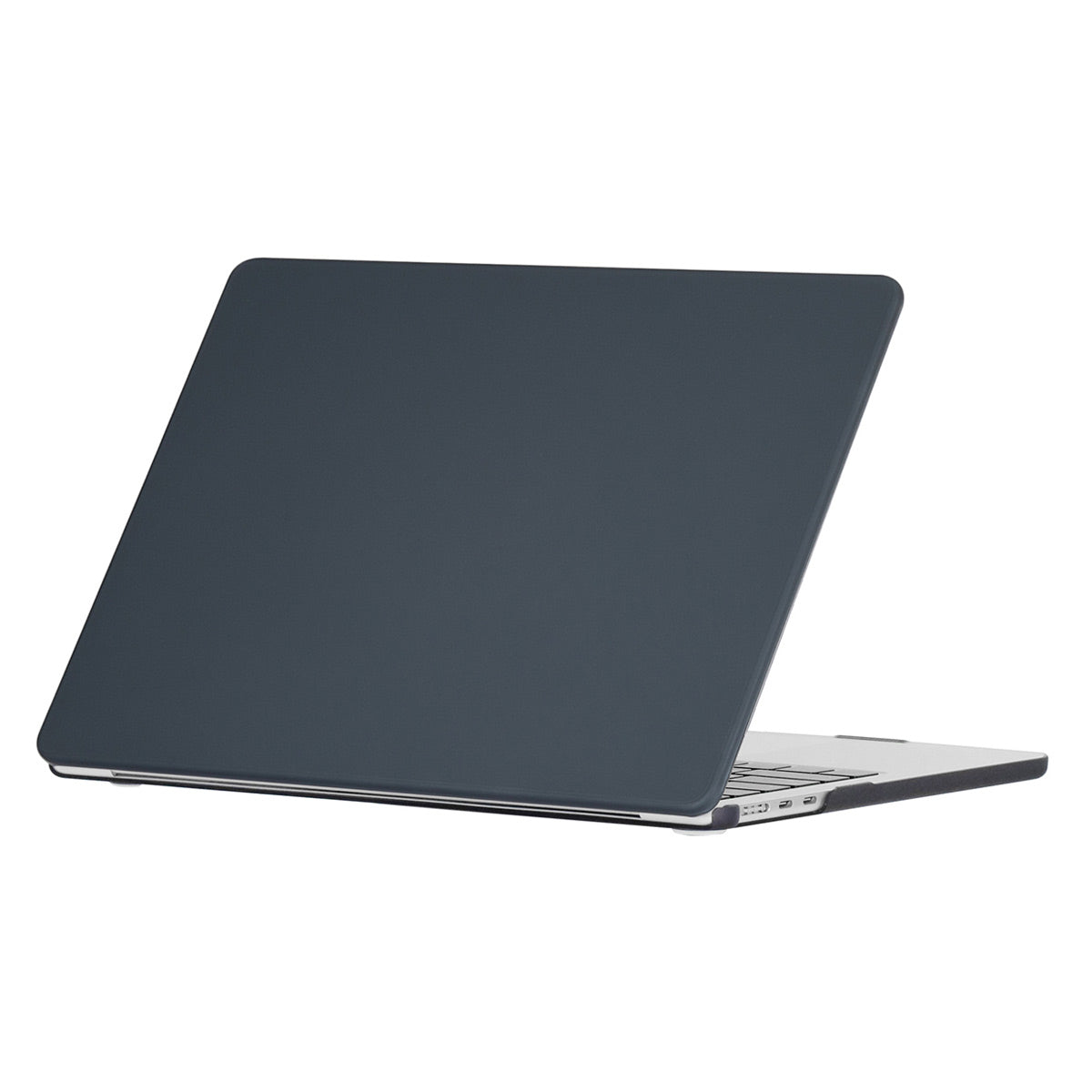 for MacBook Air 13 inch (2022)(A2681)(US Version) Matte Laptop Protective Case + Ultra Slim TPU Keyboard Film + Silicone Anti-dust Plugs - Green