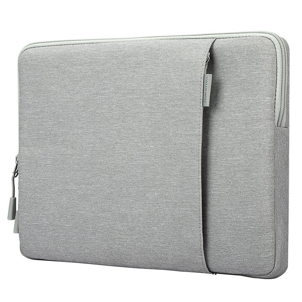 Uniqkart VL025 13 Inch Multifunction Notebook Computer Slim Sleeve Case Laptop Carrying Bag for MacBook - Grey