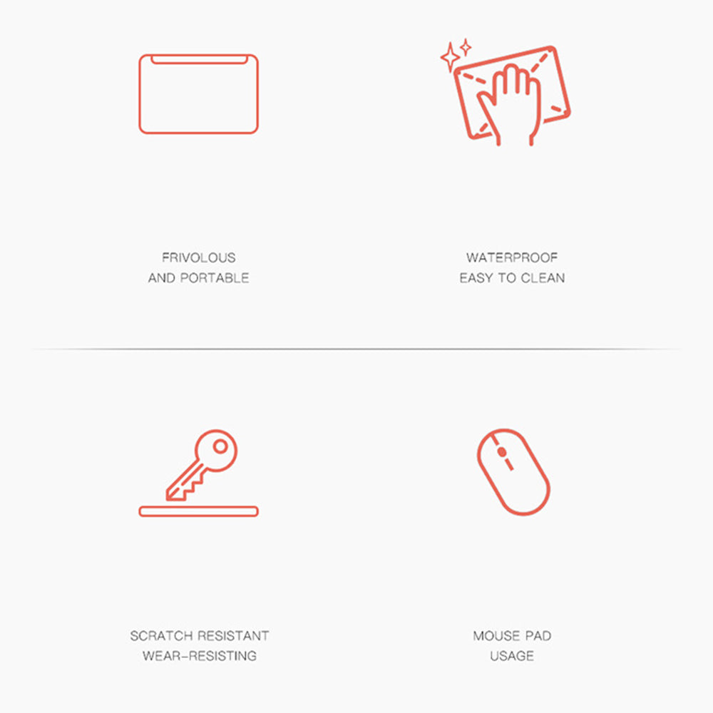 Uniqkart for 15 / 15.6-inch Laptop Protective Case Waterproof PU Leather Notebook Sleeve Carrying Bag - Pink