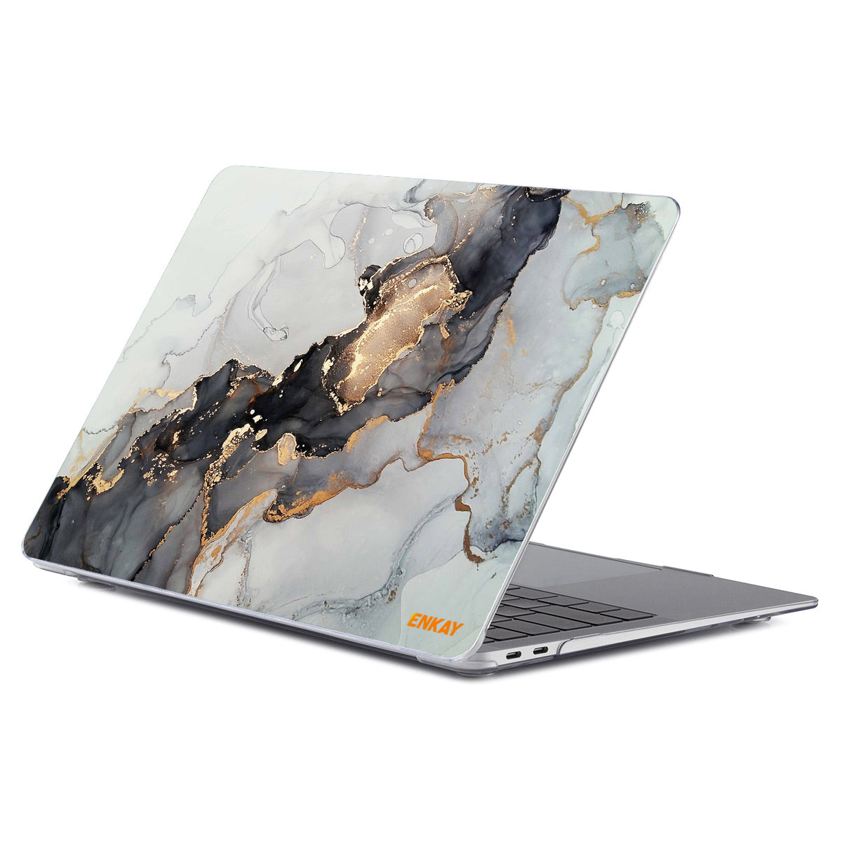 Streamer Light Series for MacBook Air 13 inch (2022) (A2681) Protective Case Anti-Scratch Laptop Polycarbonate Hard Case - Streamer Light No.4