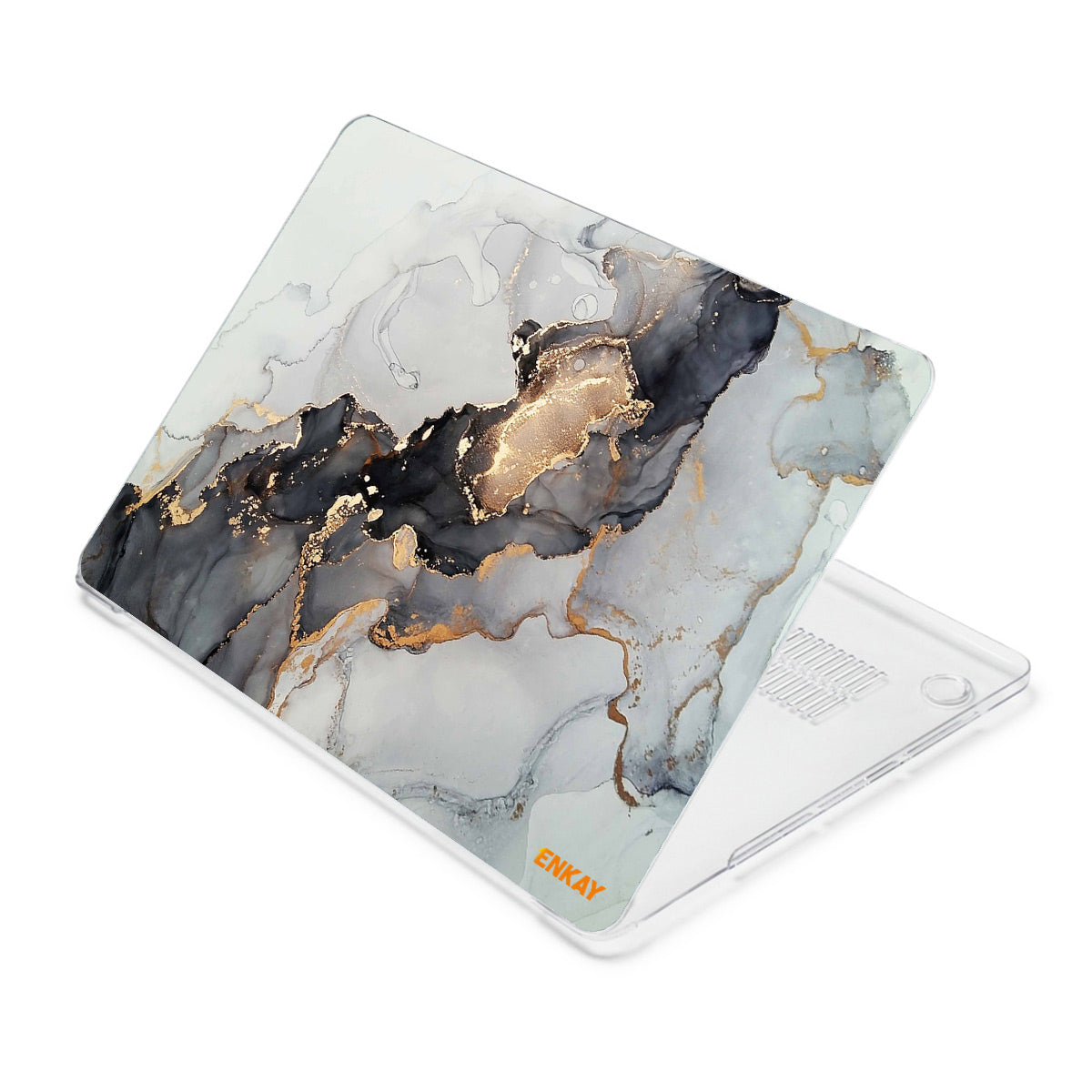 Streamer Light Series for MacBook Air 13 inch (2022) (A2681) Protective Case Anti-Scratch Laptop Polycarbonate Hard Case - Streamer Light No.4