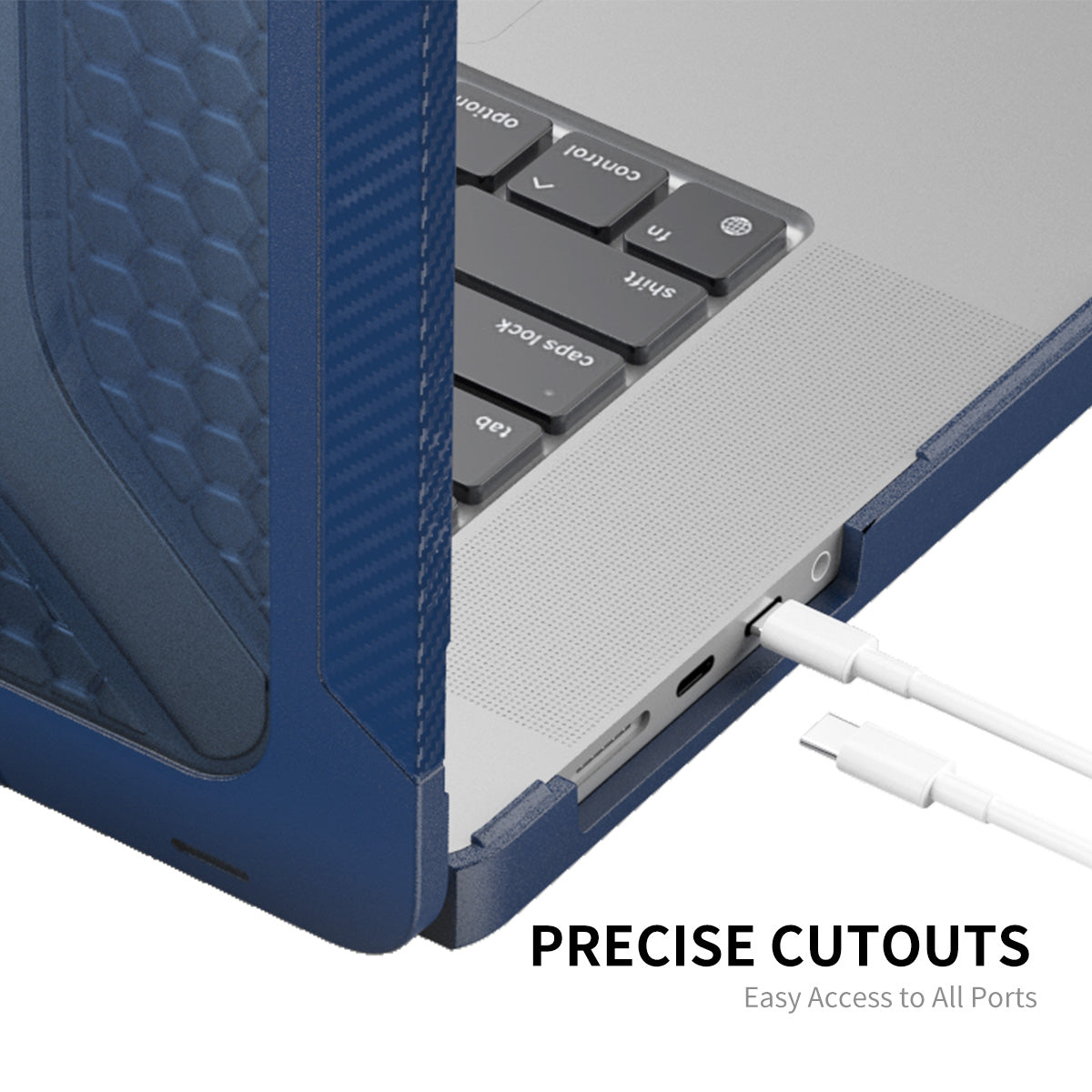 Anti-Scratch Slim Case for MacBook Pro 16 inch (2021) A2485 (US Version) Shockproof Laptop Case Kickstand Protective Cover with TPU Keyboard Film + Dust-Proof Plugs - Grey