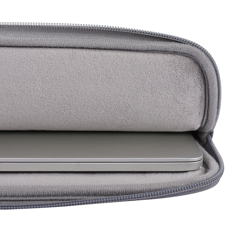 Canvasartisan  L38-06 Portable Sleeve Bag for 13 inch Laptop PU Leather Carrying Case Anti-Scratch Notebook Slim Bag - Khaki