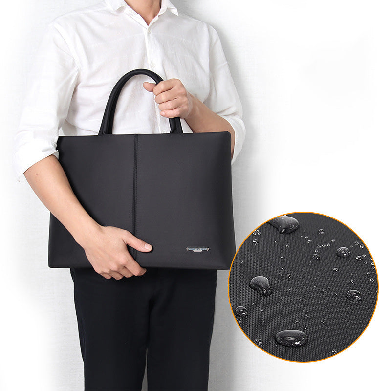 Uniqkart 143# Simple Style 14.6-inch Laptop Bag Notebook Computer Handbag Water-Resistant Business Briefcase Bag for MacBook iPad MateBook Dell