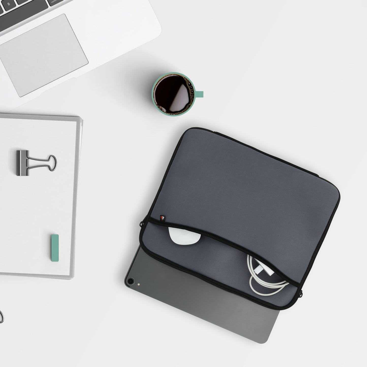 TXESIGN For iPad Pro 12.9-inch Protective Case Anti-scratch Neoprene Tablet Carrying Bag