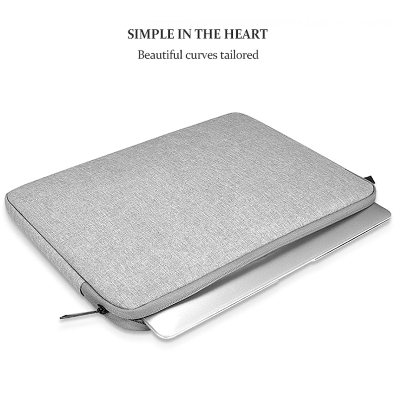 Uniqkart 15.6 Inch Laptop Storage Bag Super Large Notebook Computer Carrying Pouch Protection Sleeve for Travel - Dark Grey