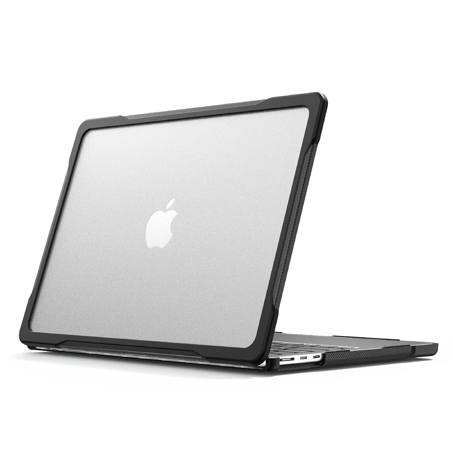 Sailor Series Laptop Case for MacBook Air 13 inch (2022) M2 A2681 Anti-scratch PC+TPU Cover - Transparent