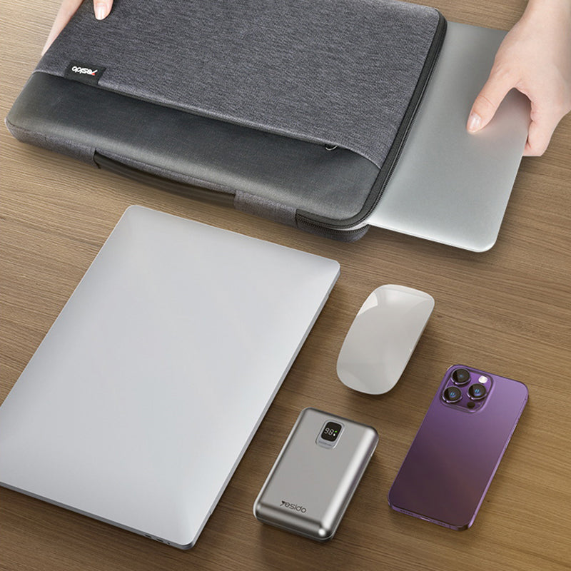 Uniqkart WB30 16-Inch Laptop Carrying Bag Handbag Polyester Surface Protection Sleeve Notebook Computer Pouch