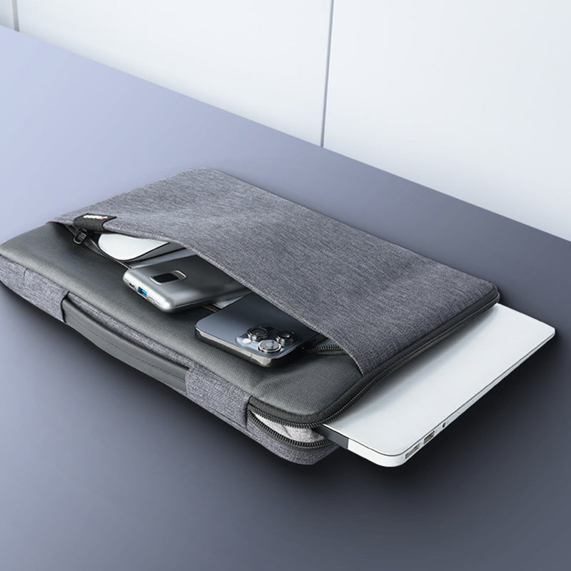 Uniqkart WB30 16-Inch Laptop Carrying Bag Handbag Polyester Surface Protection Sleeve Notebook Computer Pouch