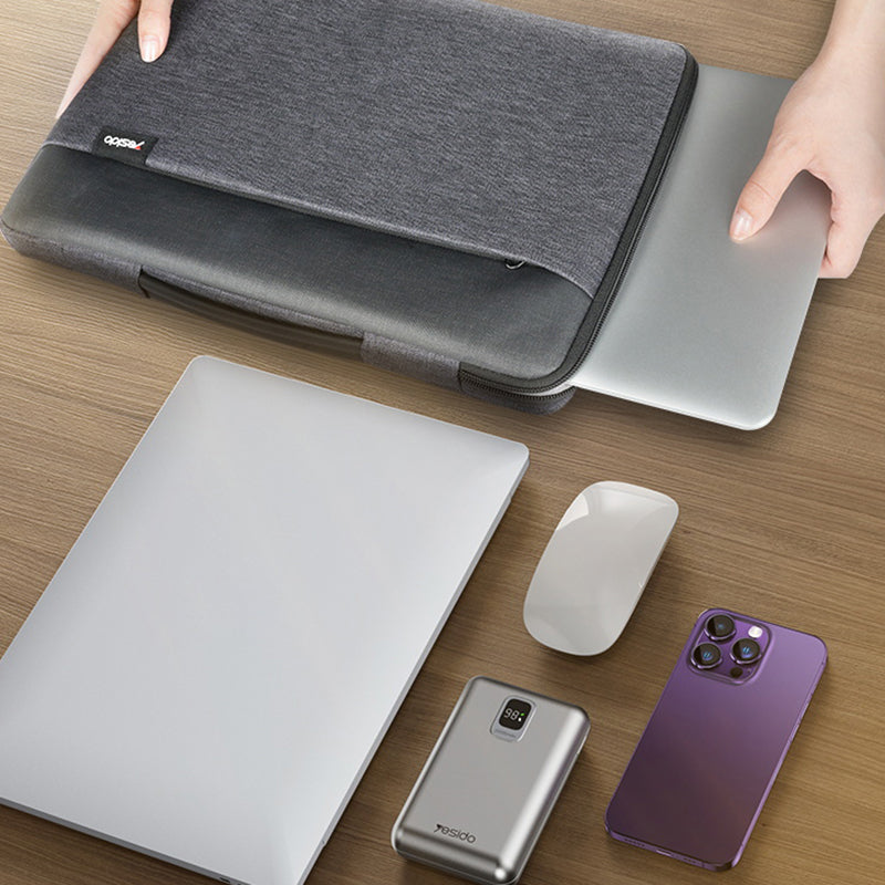 Uniqkart WB29 14-Inch Notebook Computer Handbag Polyester Surface Protection Sleeve Laptop Carrying Bag