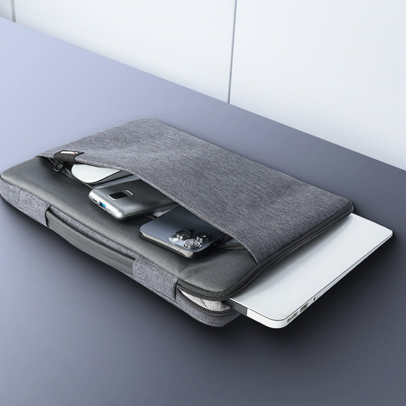 Uniqkart WB29 14-Inch Notebook Computer Handbag Polyester Surface Protection Sleeve Laptop Carrying Bag