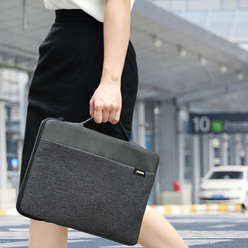 Uniqkart WB29 14-Inch Notebook Computer Handbag Polyester Surface Protection Sleeve Laptop Carrying Bag